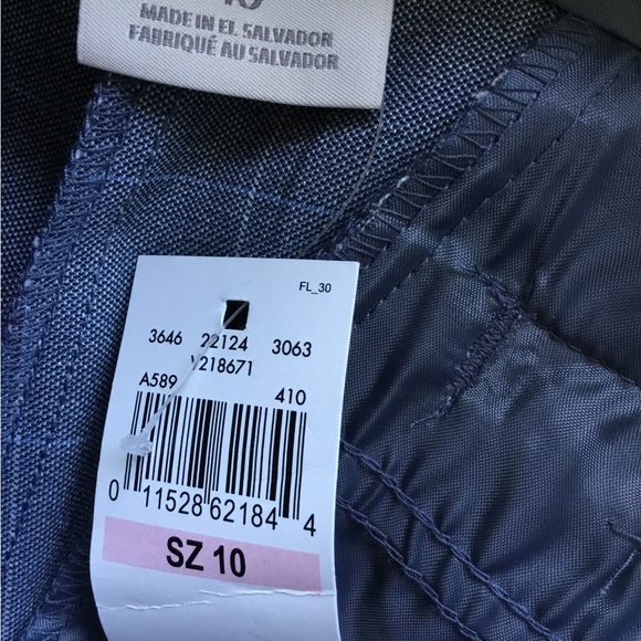 Van Heusen Straight Fit Super.Stretch Straight Leg Pants Size 10 - Picture 5 of 8